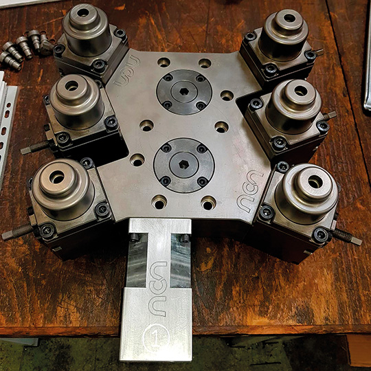 Parallel nozzle cooling